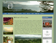Tablet Screenshot of fincajava.com